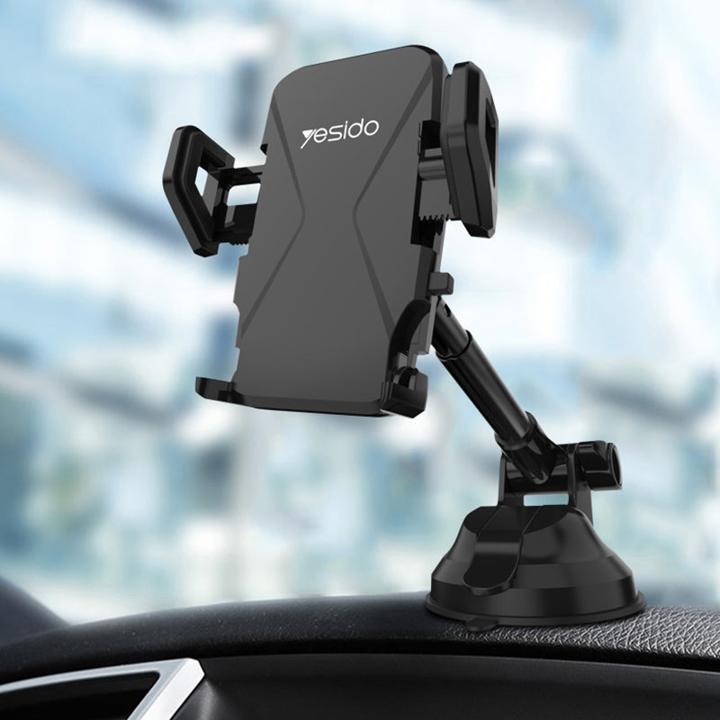 YESIDO C40 Universal Auto Clip Car Phone Holder Mount for 4-7 inches Phones YESIDO C40 Universal Auto Clip Car Phone Holder Mount for 4-7 inches Phones